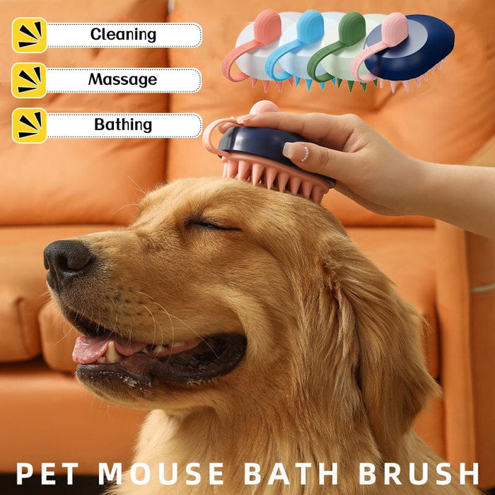 Dog Brush - Soft Silicone Pets Hair Remover Comb Handheld Bath Shower Hair Shampoo Massage Brush For Dogs Cats Cleaning Tools Pet Products                                            SHIPPING IS INCLUDED IN THE PRICE OF THIS PRODUCT