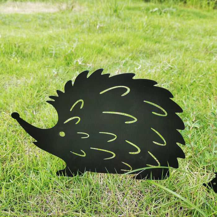 Iron Hedgehog Family  Garden Ornament -  SHIPPING IS INCLUDED IN THE PRICE OF THIS PRODUCT