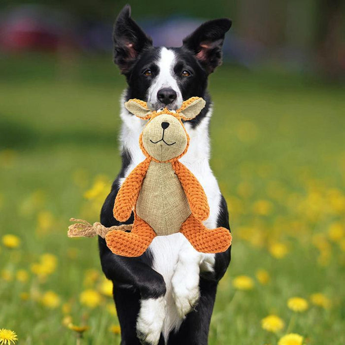 Juguete de peluche para perros que chirría - EL ENVÍO ESTÁ INCLUIDO EN EL PRECIO DE ESTE PRODUCTO