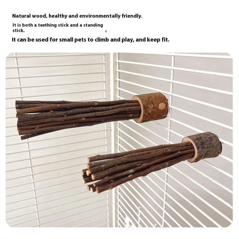 Natural Log Chew Toy - Bird - Hamster - Rabbit - Guinea Pig - Small Animal - SHIPPING IS INCLUDED IN THE PRICE OF THIS PRODUCT