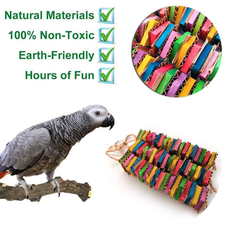 Bird Chew Toy - SHIPPING IS INCLUDED IN THE PRICE OF THIS PRODUCT