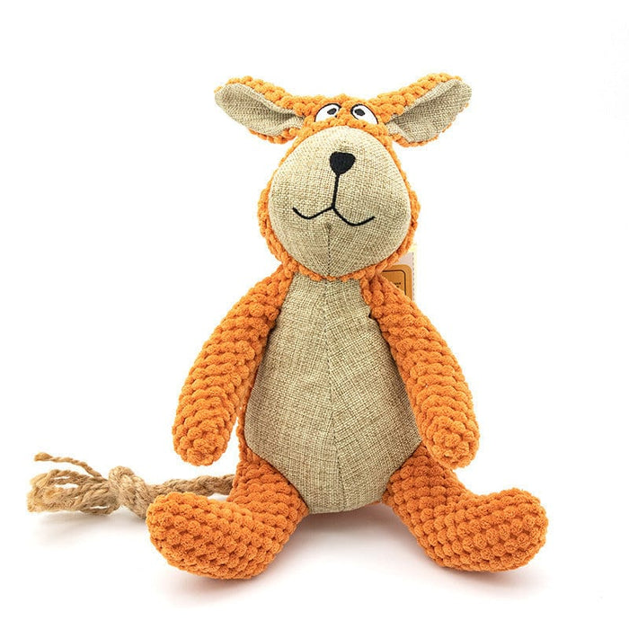 Plush Squeaky Dog Toy - SHIPPING IS INCLUDED IN THE PRICE OF THIS PRODUCT