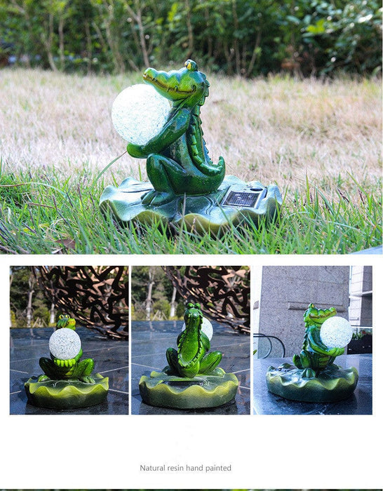 Solar Floating Garden Pond Ornament -    SHIPPING IS INCLUDED IN THE PRICE OF THIS PRODUCT