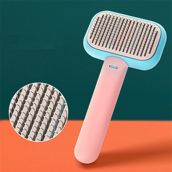 Cepillo para perros o gatos, peine masajeador para el pelo, cepillo de nudo abierto, herramienta de limpieza y aseo, peine de acero inoxidable. EL ENVÍO ESTÁ INCLUIDO EN EL PRECIO DE ESTE PRODUCTO