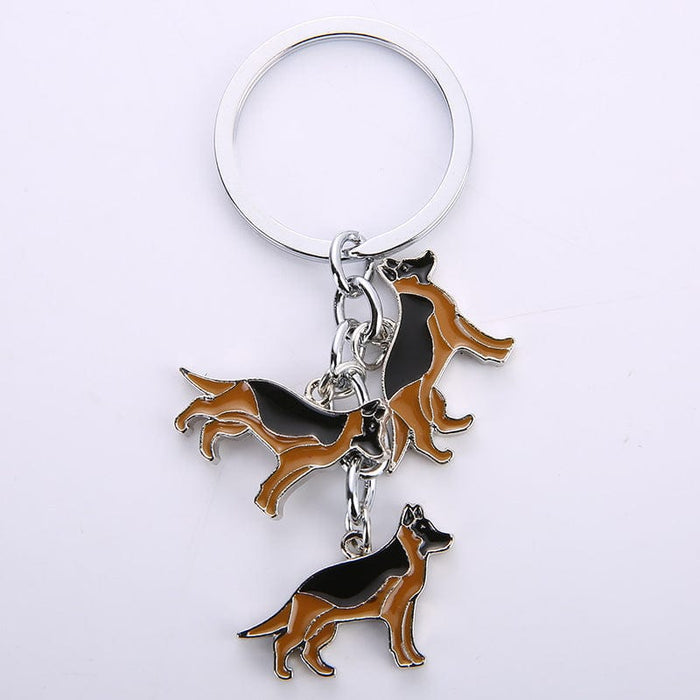 Little Creative Gifts Metal Key Ring Pet Dog Keychain Pendant - SHIPPING IS INCLUDED IN THE PRICE OF THIS PRODUCT