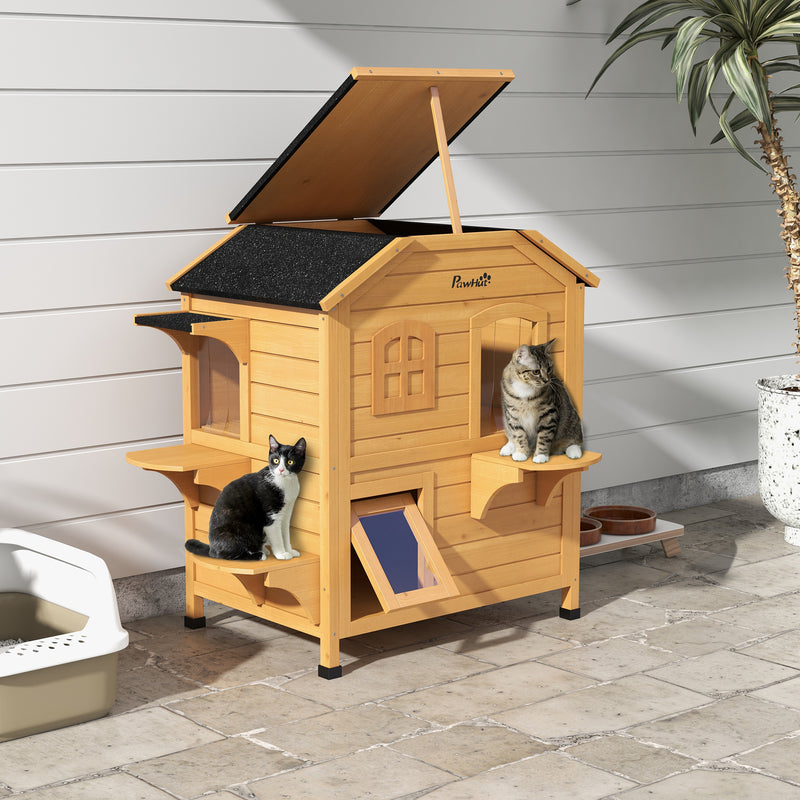 2-story Cat House Outdoor