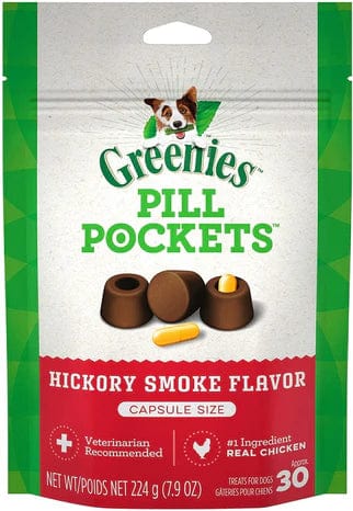 Greenies Pill Pockets for Capsules Hickory Smoke Flavor