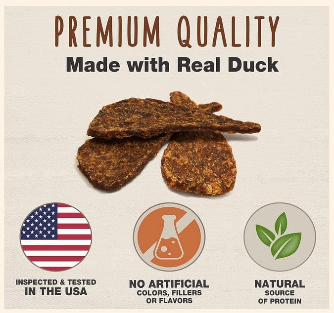 Cadet Gourmet Duck Jerky for Dogs