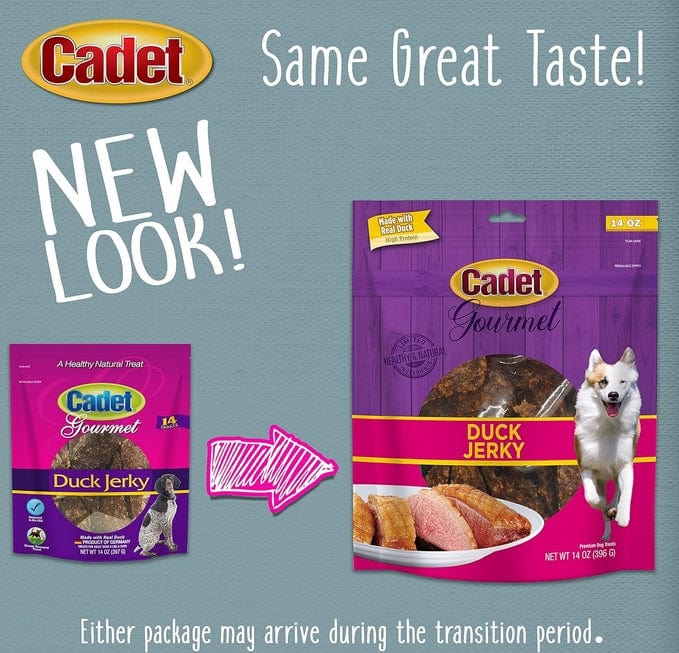 Cadet Gourmet Duck Jerky for Dogs