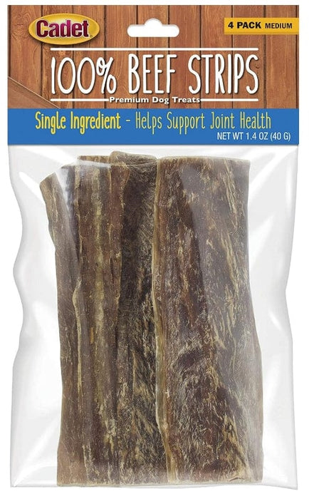 Cadet Single Ingredient Real Beef Strips for Dogs