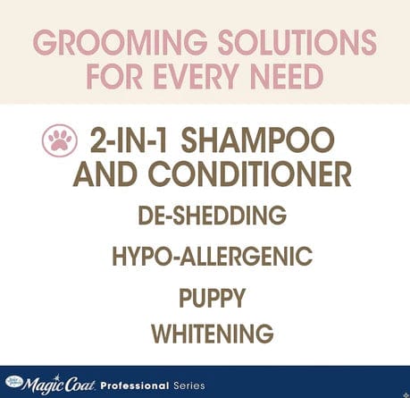 Magic Coat Professional Series Nourishing Oatmeal 2 In 1 Dog Shampoo and Conditioner