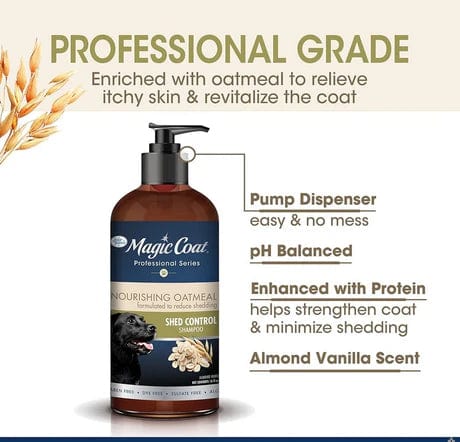 Magic Coat Professional Series Nourishing Oatmeal Shed Control Dog Shampoo