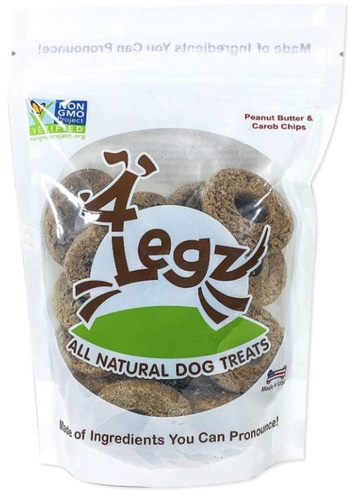 4Legz Ode 2 Odie Peanut Butter and Carob Chips for Dogs