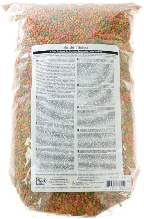 Pretty Pets Species Specific Softbill Bird Food