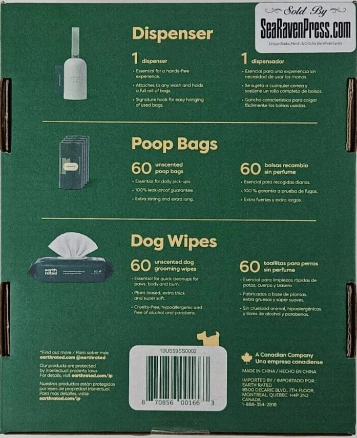 Earth Rated Dog Cleanup Kit