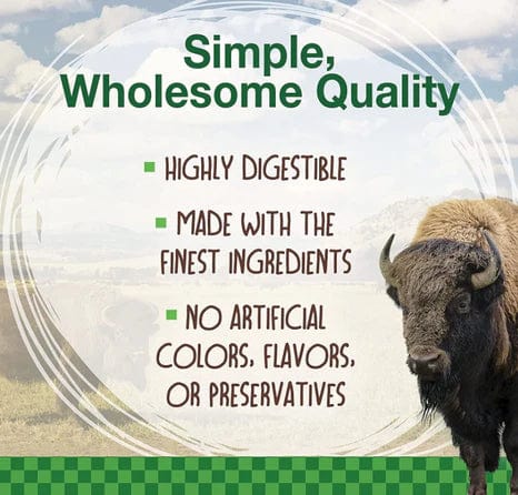 Nylabone Healthy Edibles Natural Wild Bison Chew Treats Medium