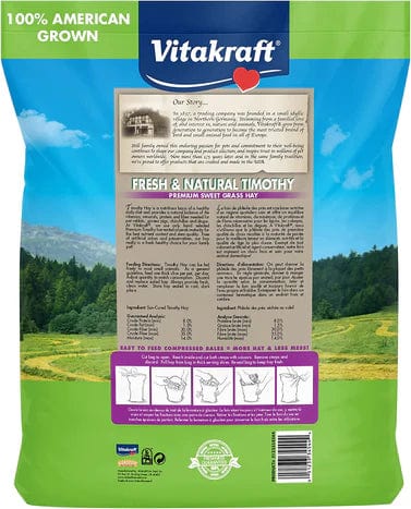 Vitakraft Timothy Premium Sweet Grass Hay