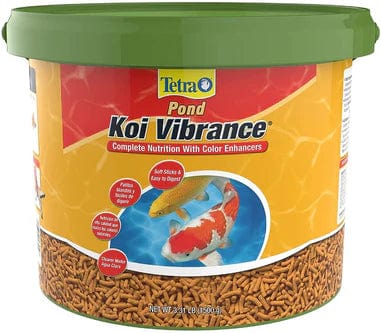 Tetra Pond Koi Vibrance Koi Food Premium Nutrition with Color Enhancers