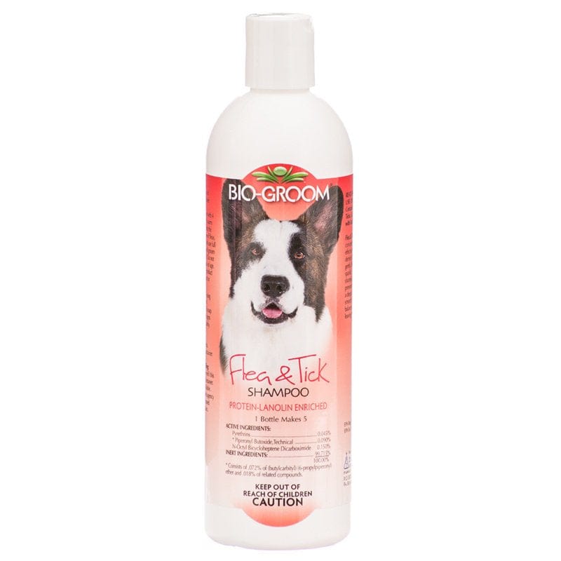 Champú antipulgas y garrapatas Bio Groom