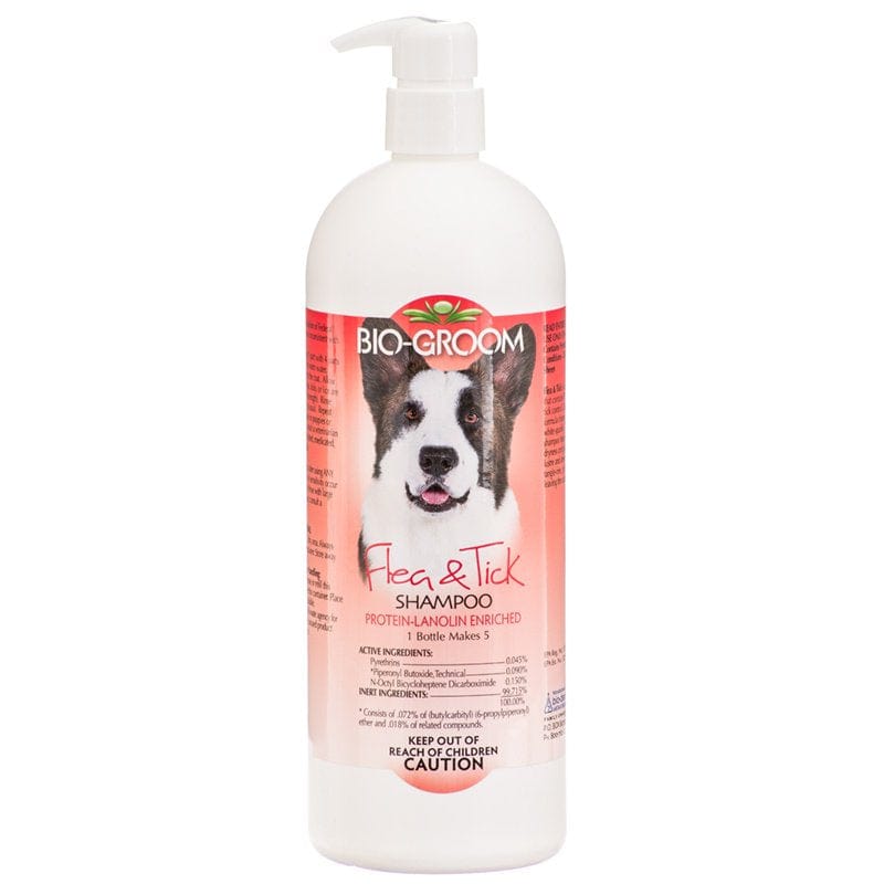 Champú antipulgas y garrapatas Bio Groom