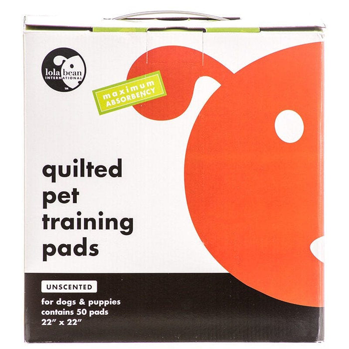 Lola Bean Quilted Pet Training Pads Unscented Large
