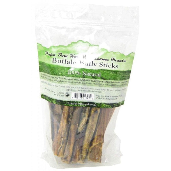 Papa Bow Wow Buffalo Bully Sticks Regular