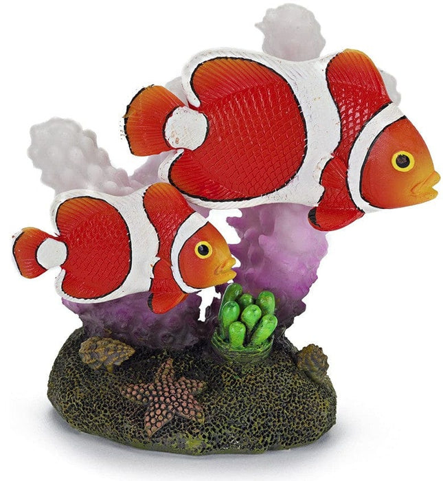 Penn Plax Clown Fish and Coral Aquarium Ornament