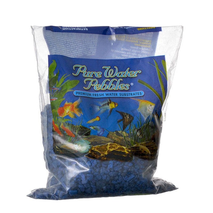 Pure Water Pebbles Aquarium Gravel Marine Blue