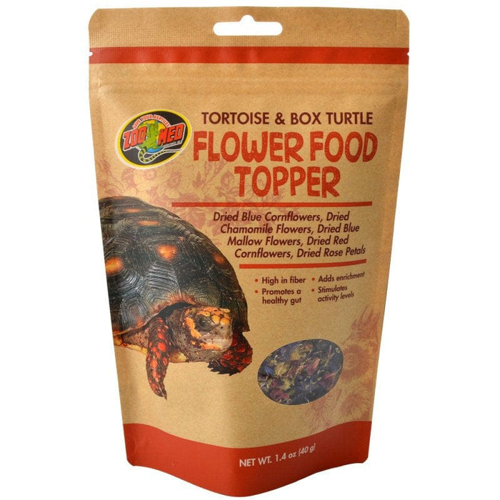 Zoo Med Tortoise and Box Turtle Flower Food Topper